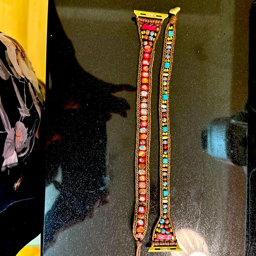 Multi Color Boho Watch Band for Apple Watch. EUC